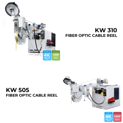 IBAK Fiber Optic Cable Reels for HD and 4K Inspections