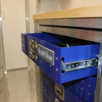 Standard Transit Van Conversion - Custom Tool Box